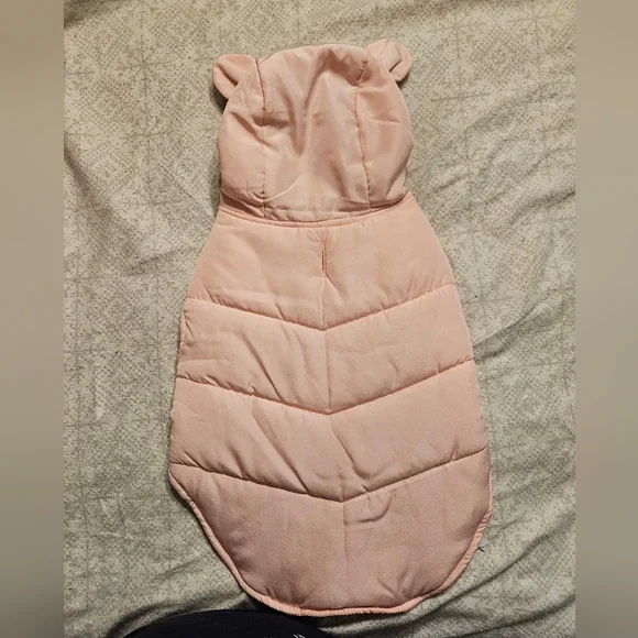 Dog Hooded Puffer Jacket - Pink NWT - Picture 2 of 4